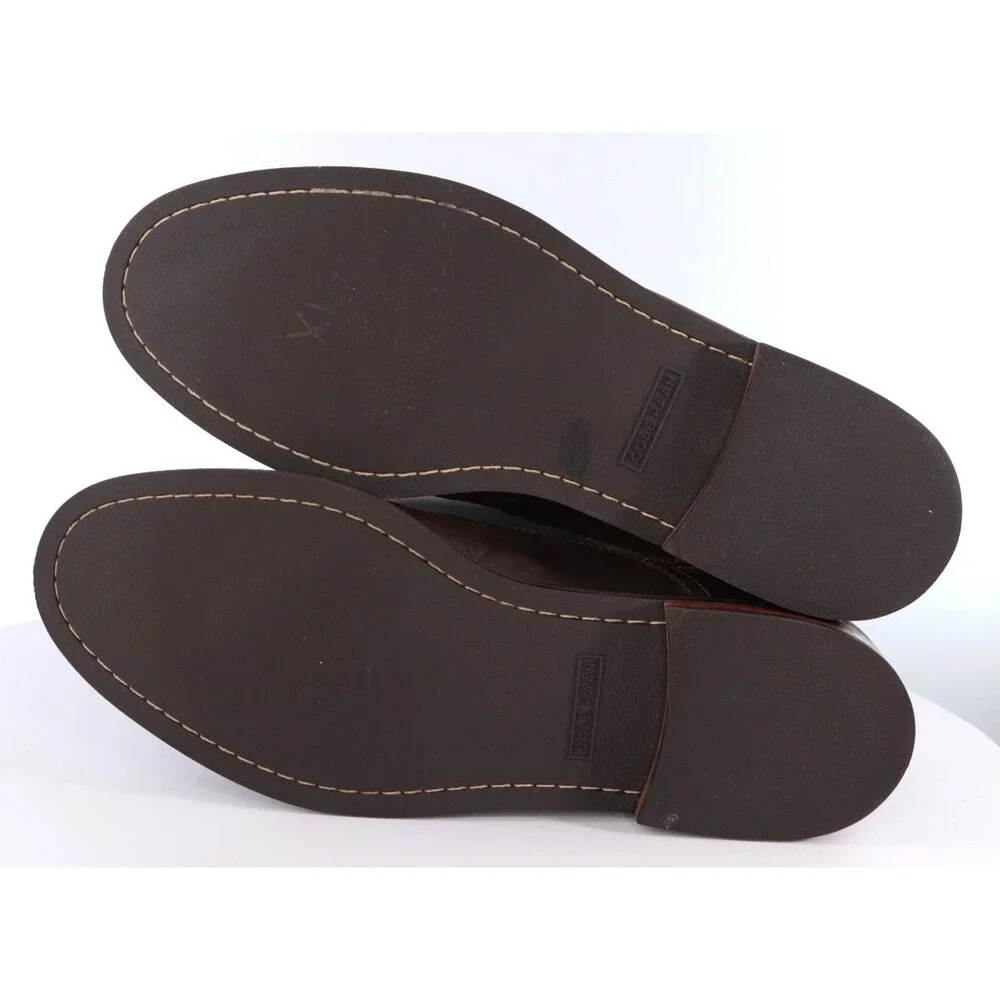 Cole Haan Ogden Stitch $180 Men's Chukka Boots Size 13 M Leather Brown C29881